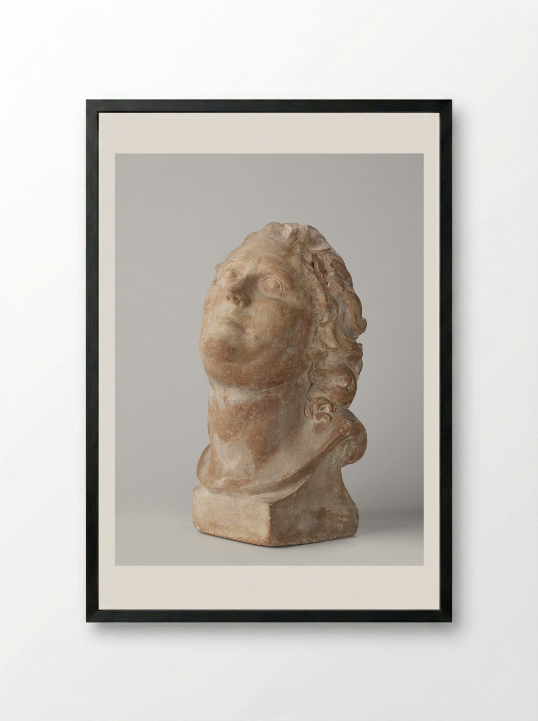 Portret van Johann Hinrich Pratje - Jan Stolker - Framed Print Black