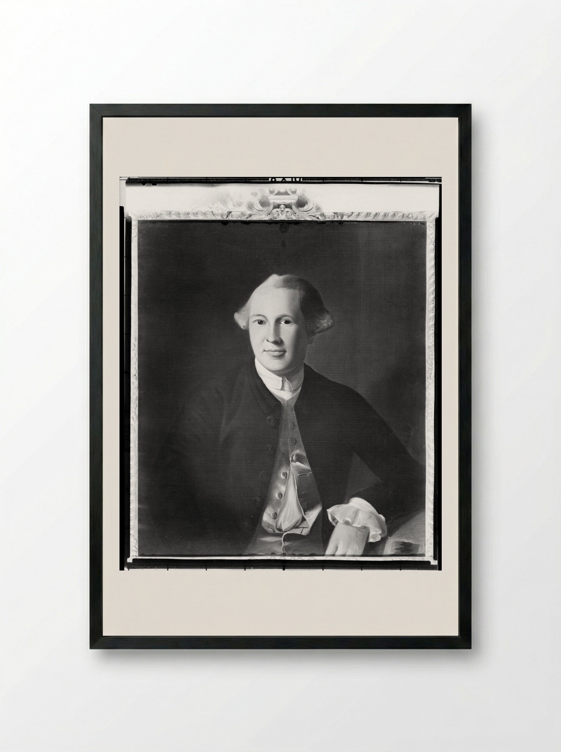 Joseph Warren (1741-1775), after John Singleton Copley - Fine Art Print - Framed Print Black