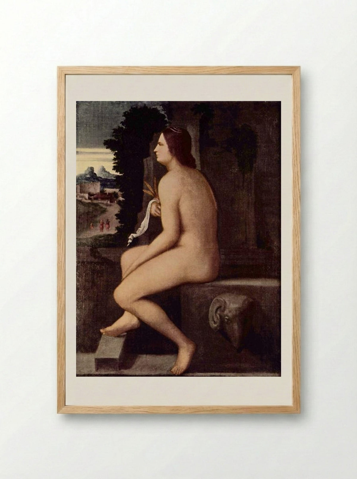 Ceres - Giorgione - Framed Print Wood
