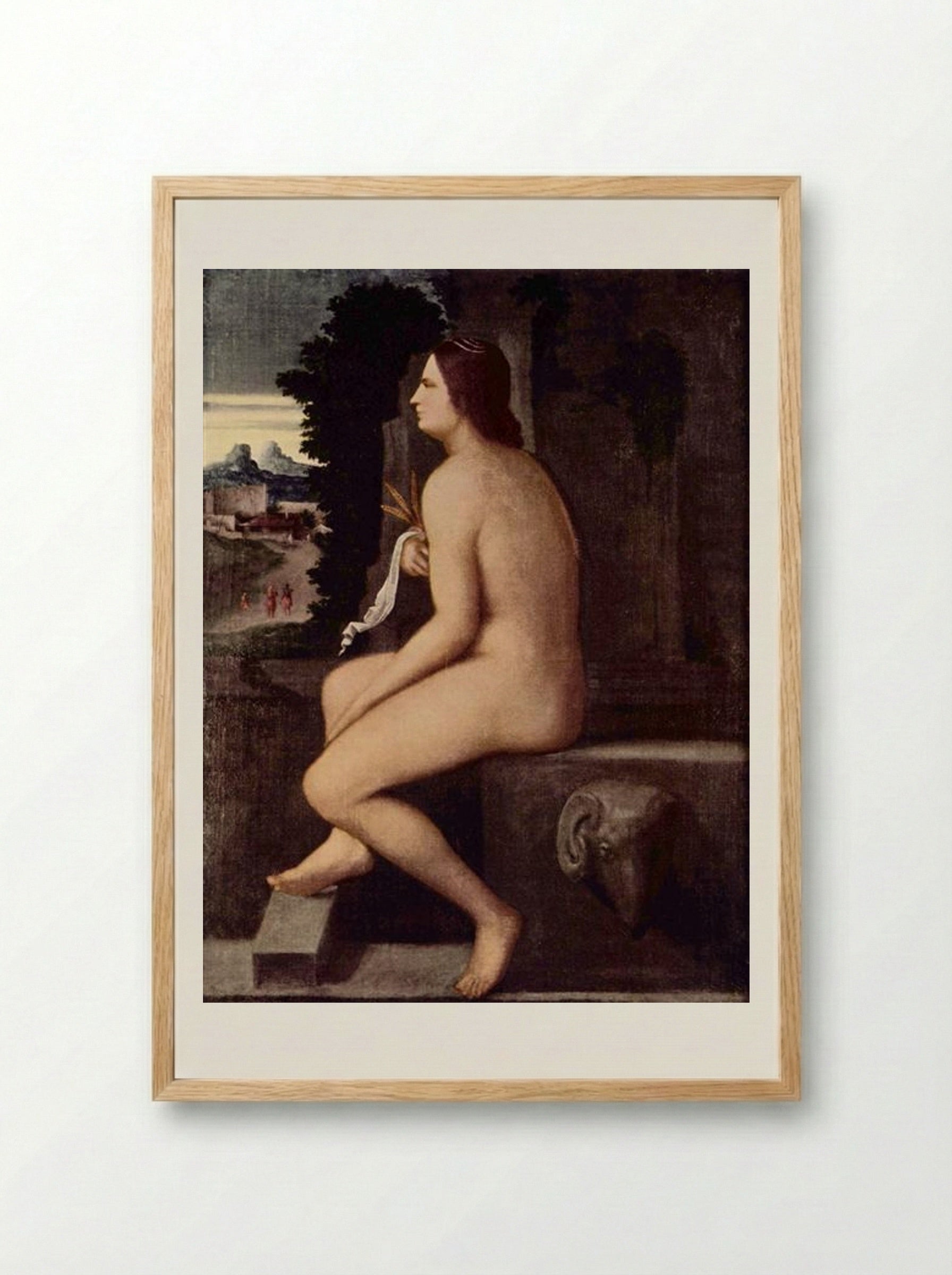 Ceres - Giorgione - Framed Print Wood