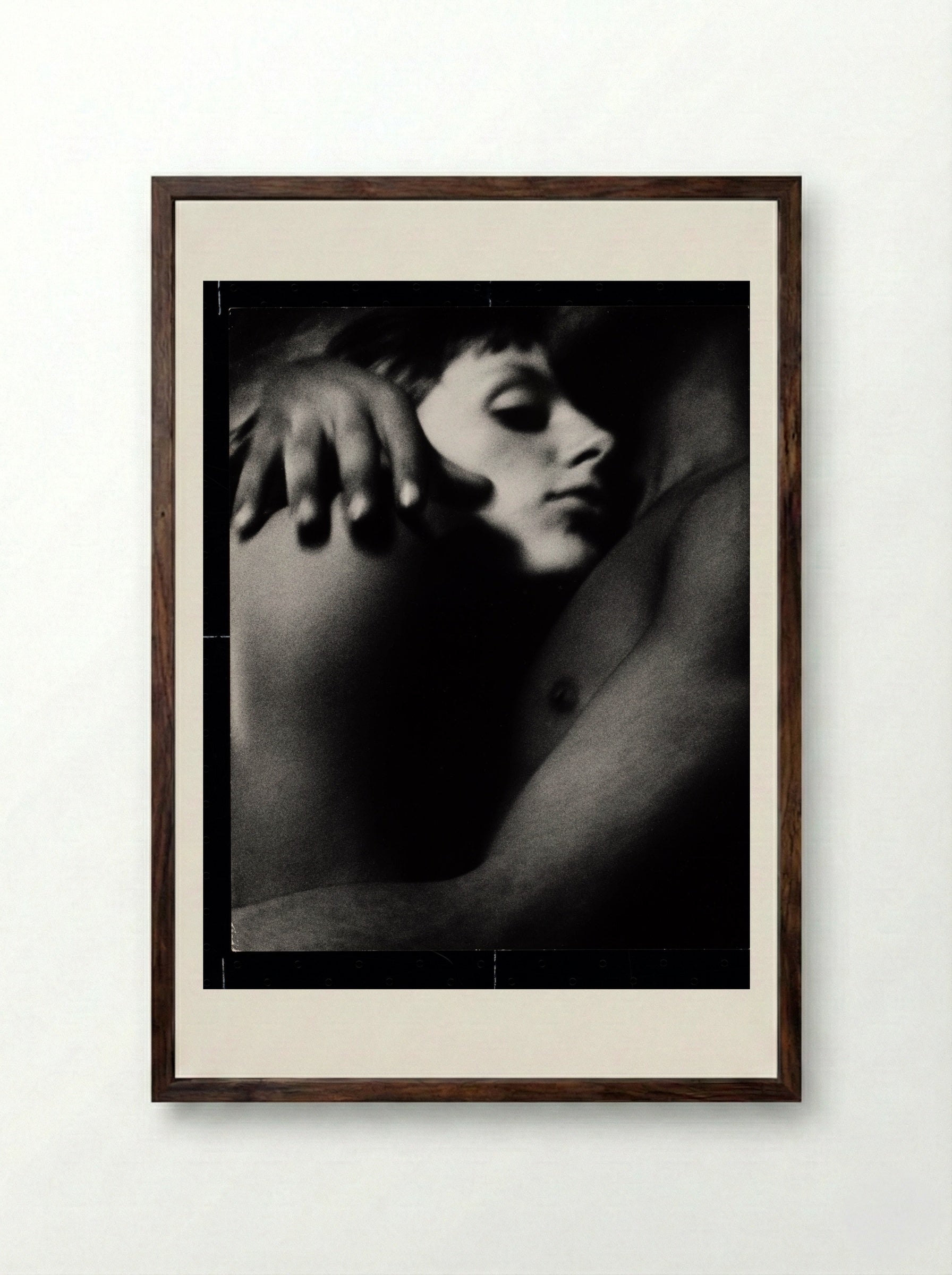 Untitled (Nude Studies) - Sanne Sannes - Framed Print Dark Wood