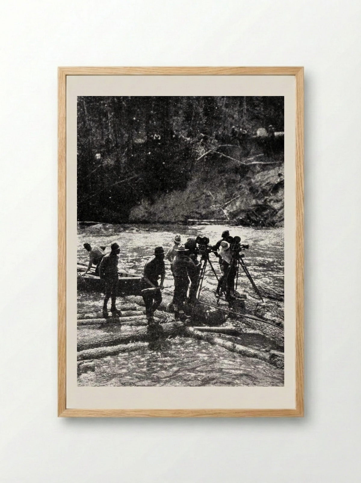 A Knockout - George Bellows - Framed Print Wood