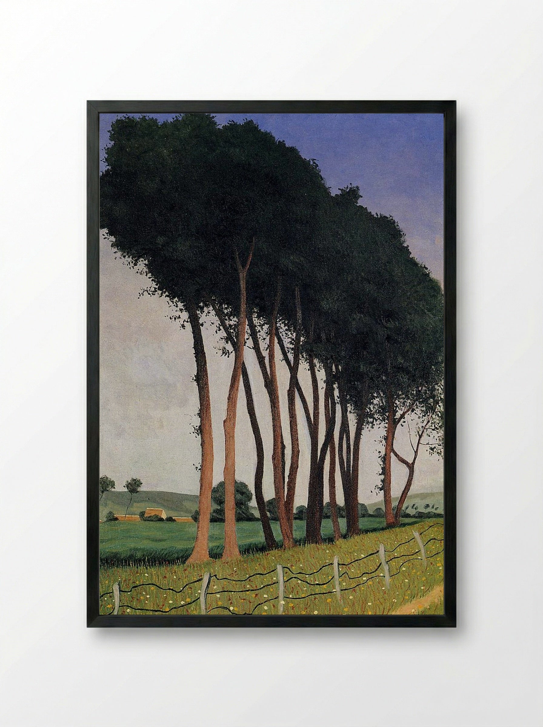 Family - Félix Vallotton - Framed Print Black