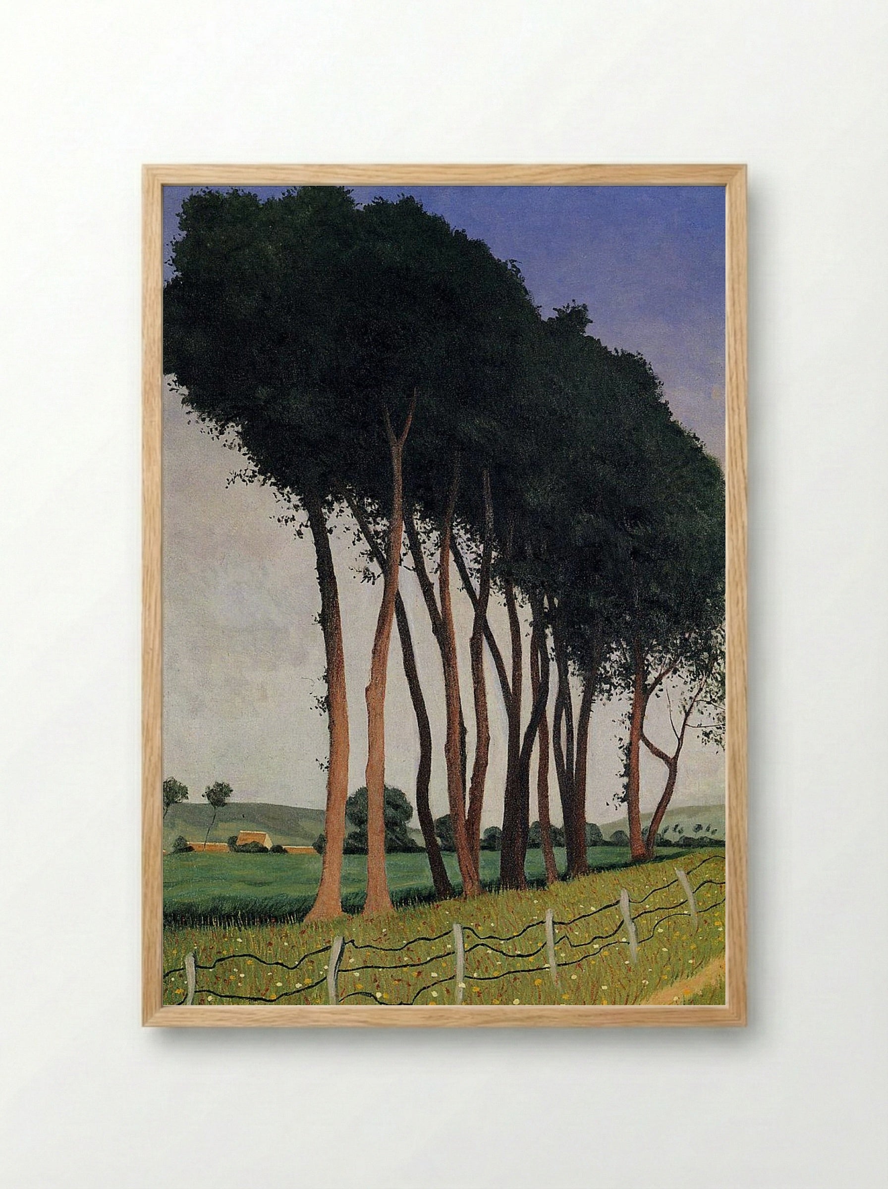Family - Félix Vallotton - Framed Print Wood