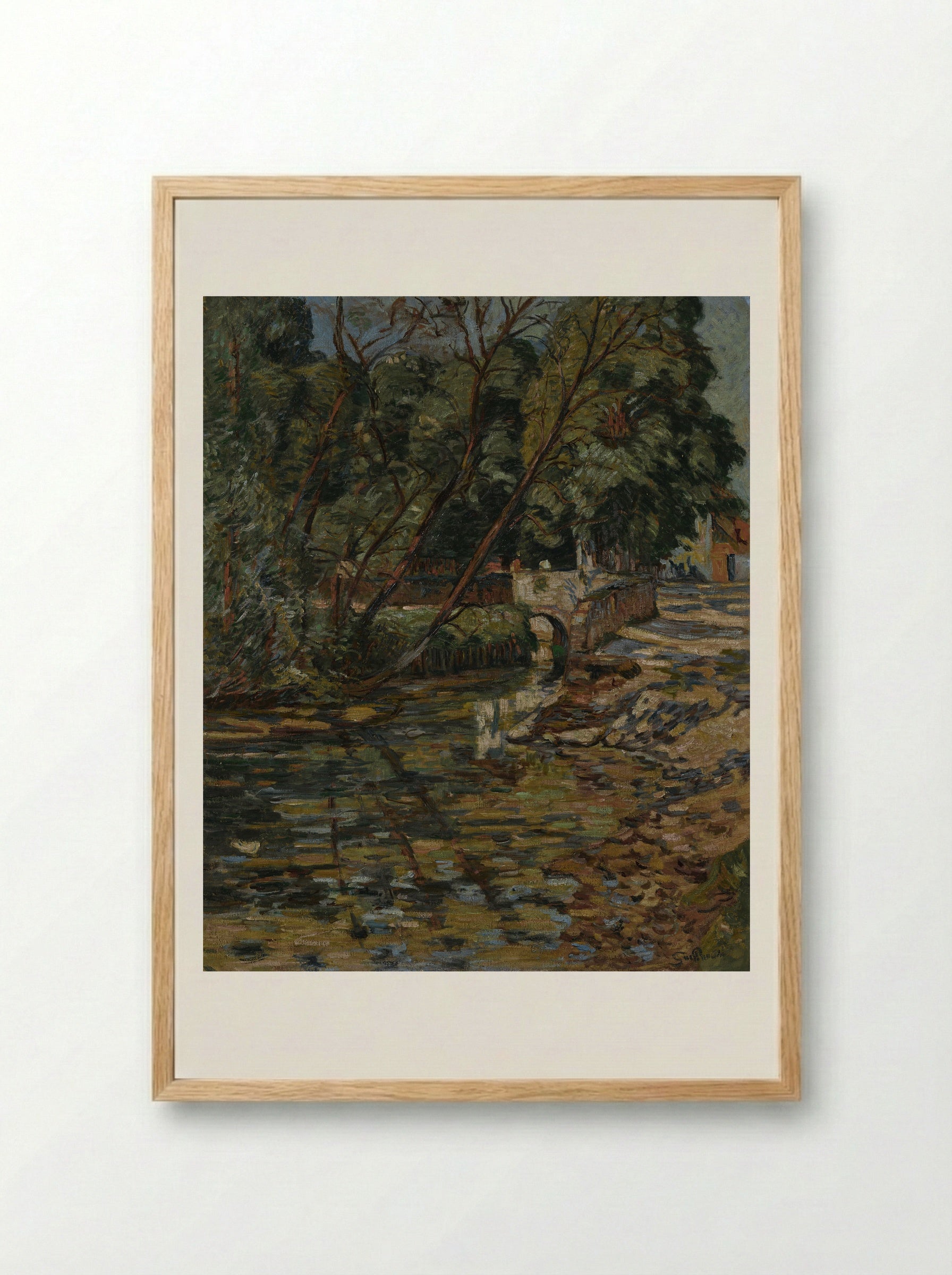 Epinay-sur-Orge - Armand Guillaumin - Framed Print Wood