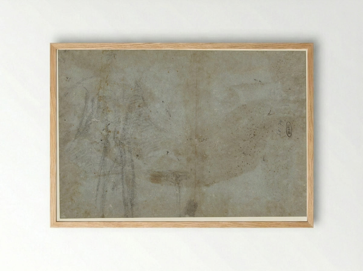 Portrait of a Man - Pier Francesco Morazzone - Framed Print Wood