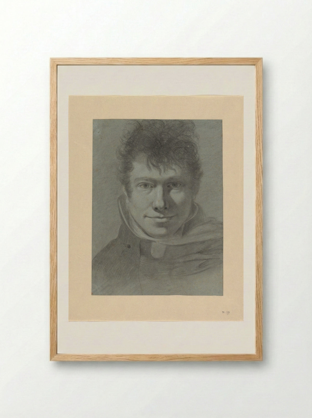 Self-Portrait - Wouter Johannes van Troostwijk - Framed Print Wood