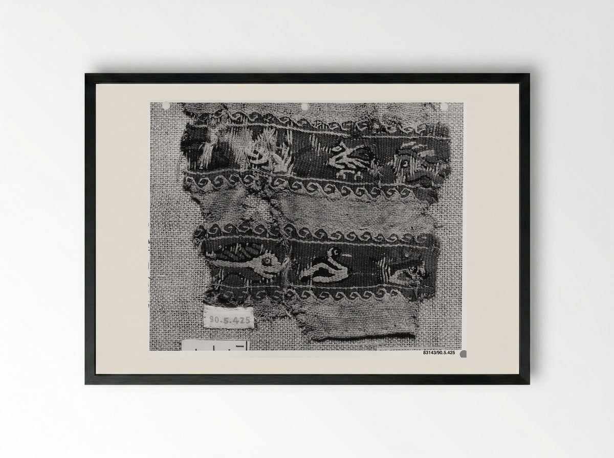Fragment of a Sleeve - Fine Art Print - Framed Print Black