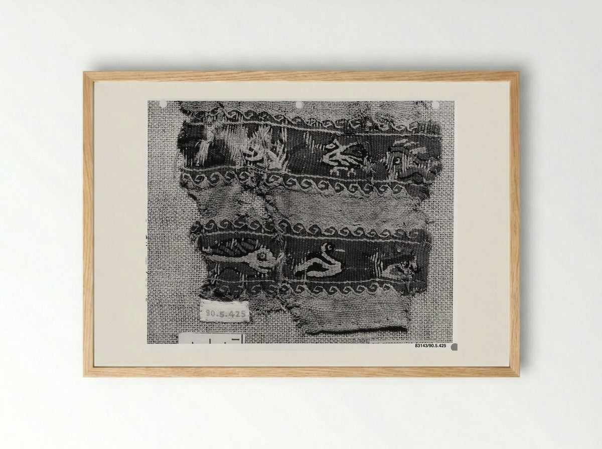 Fragment of a Sleeve - Fine Art Print - Framed Print Wood