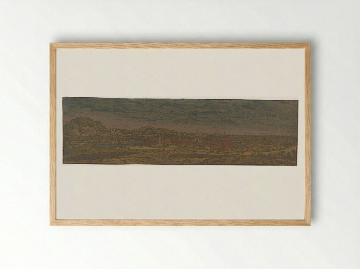 View of Wageningen - Hercules Segers - Framed Print Wood