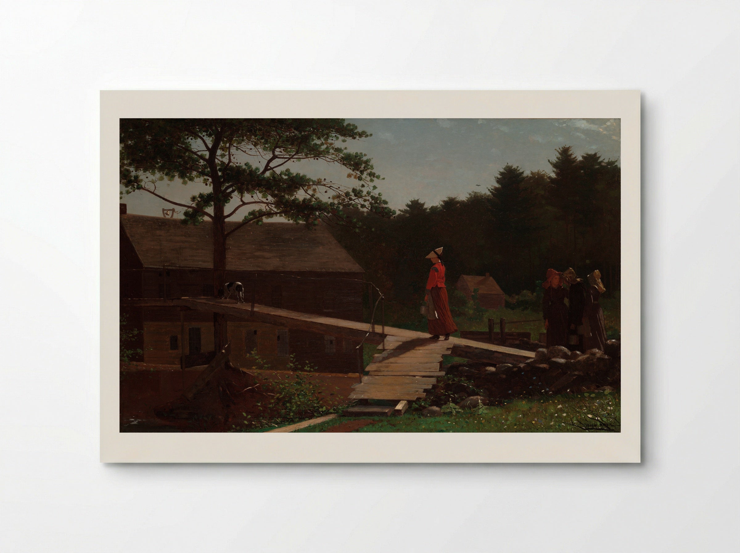 The Morning Bell - Winslow Homer - Poster