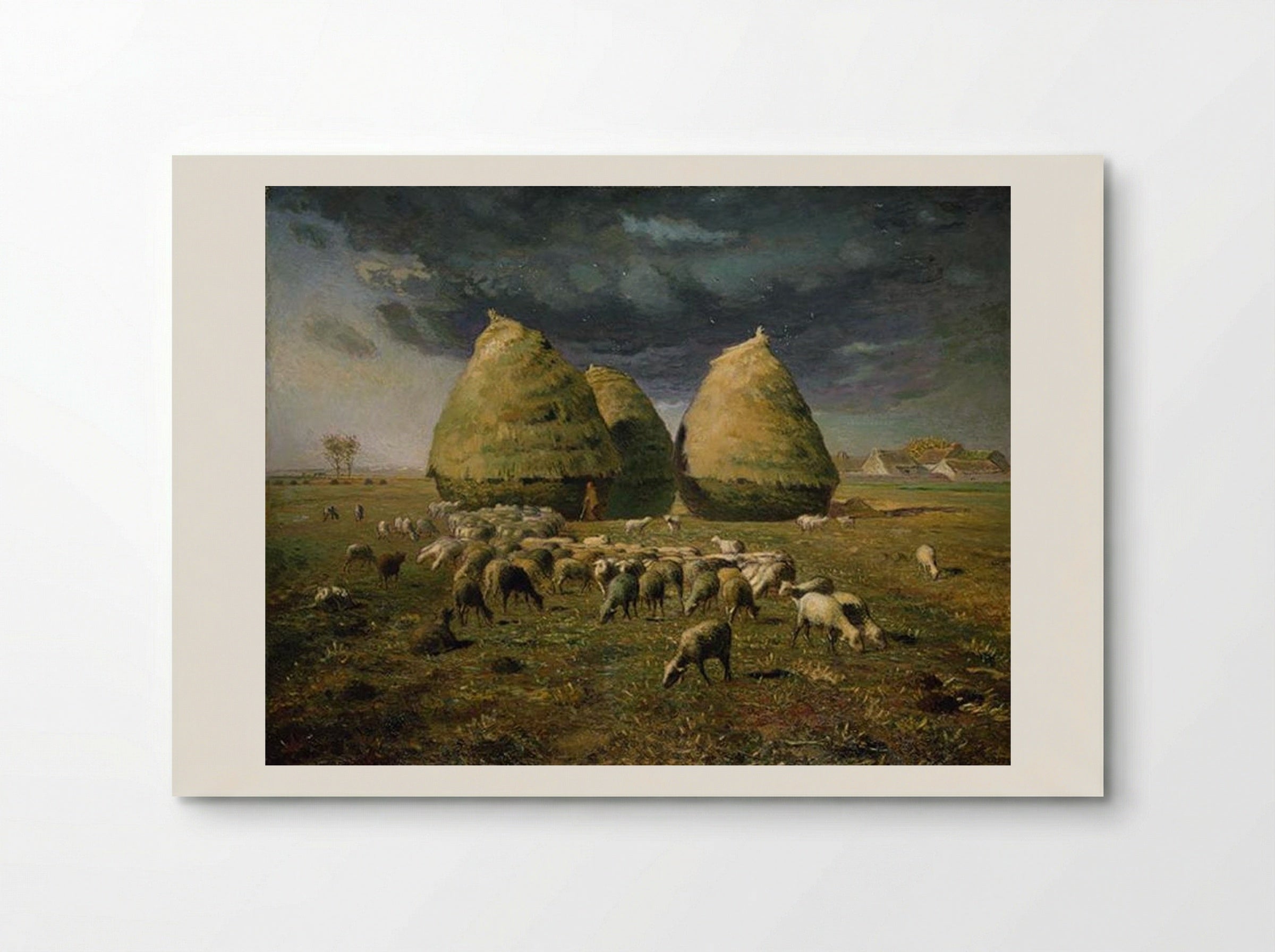 Haystacks: Autumn - Jean-François Millet - Poster