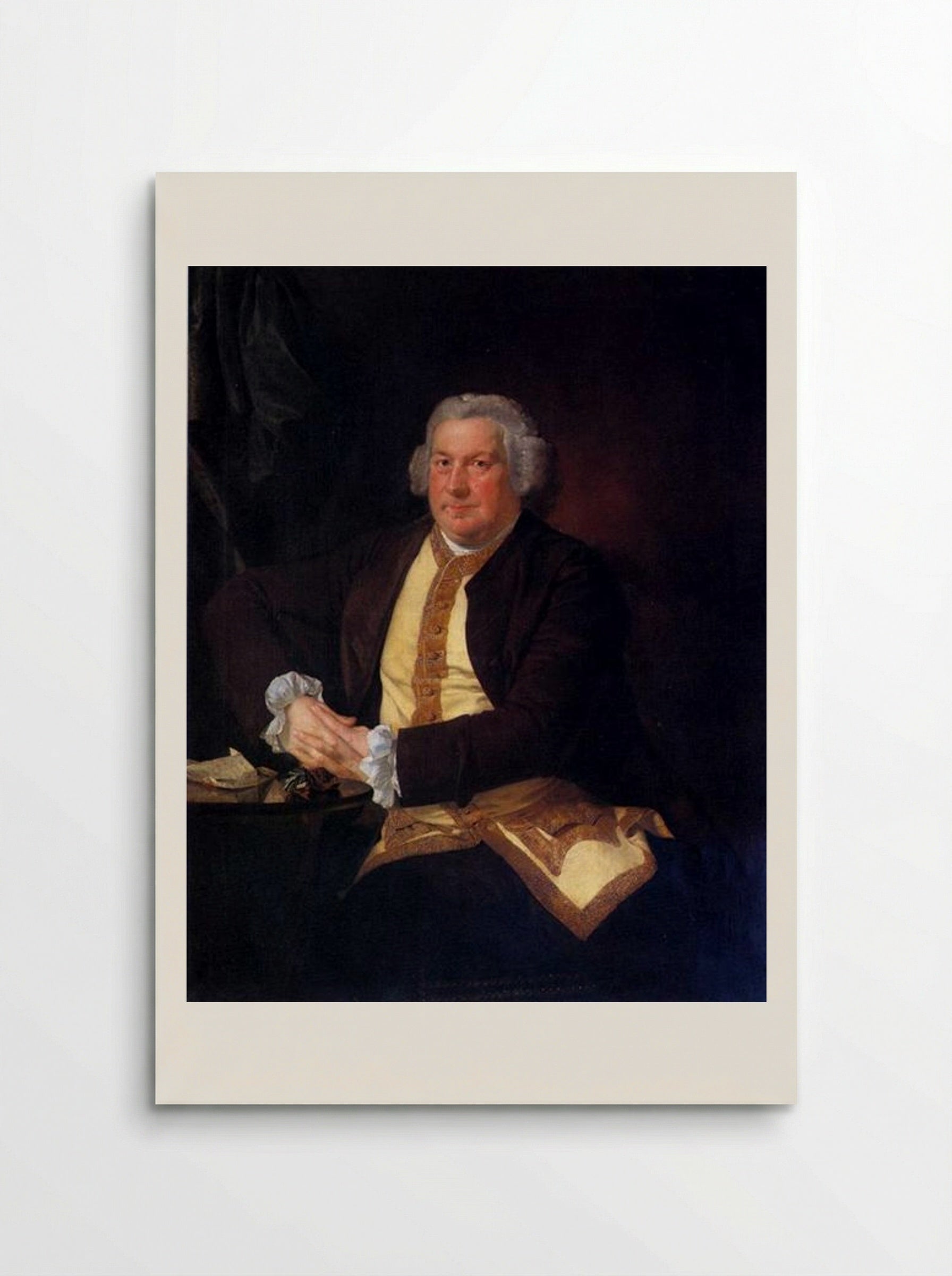 Portrait of Francis Hurt - Joseph Wright of Derby - Poster