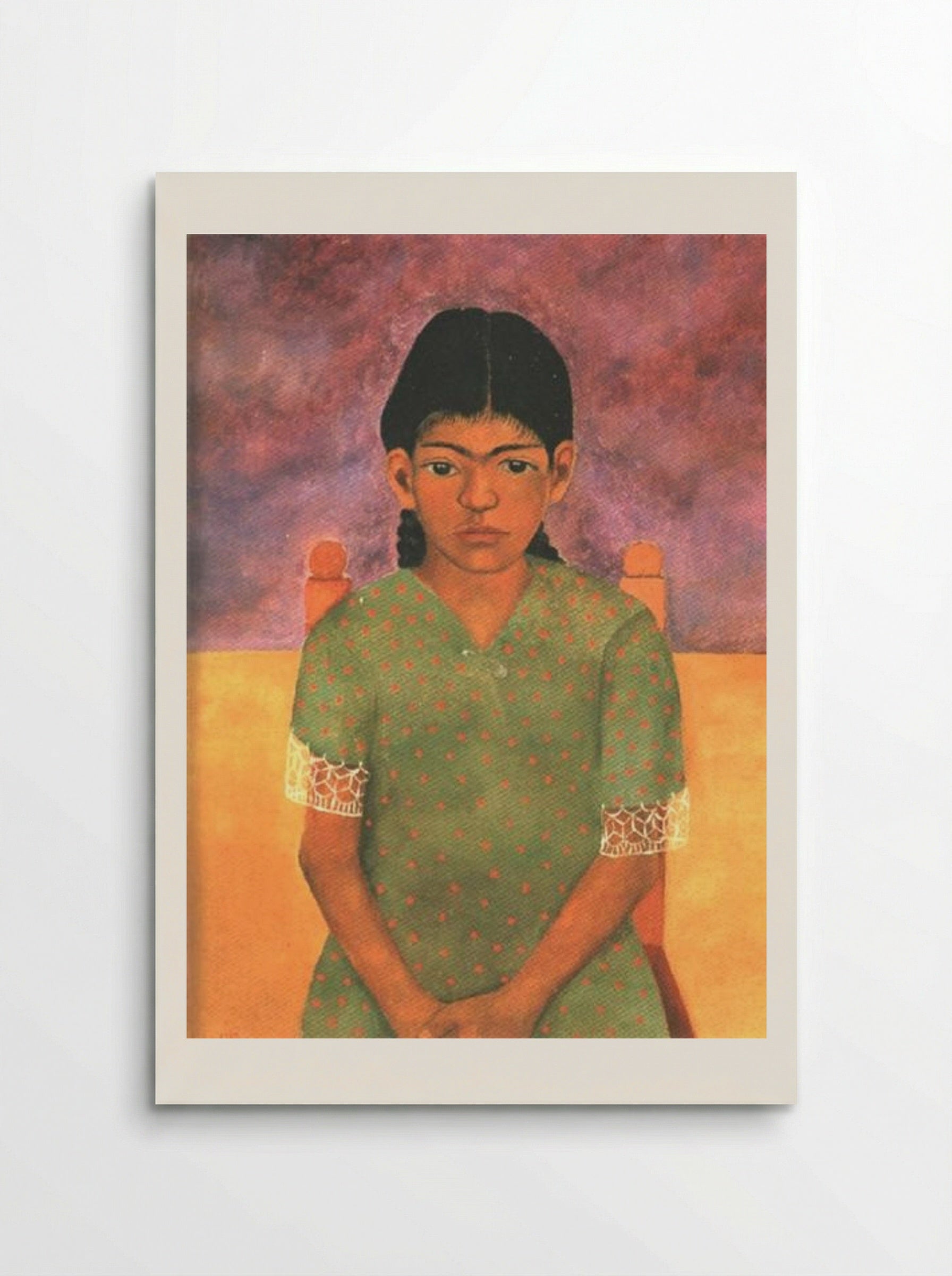 Portrait of Virginia (Little Girl) - Frida Kahlo - Poster
