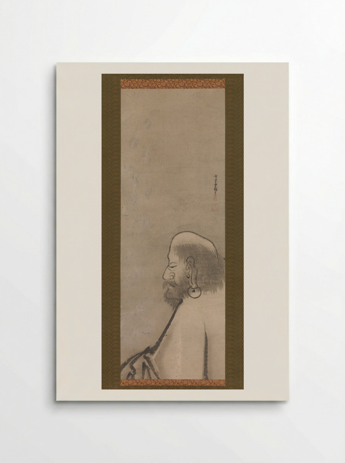 Portrait of Daruma - Unkoku Tōgan - Poster