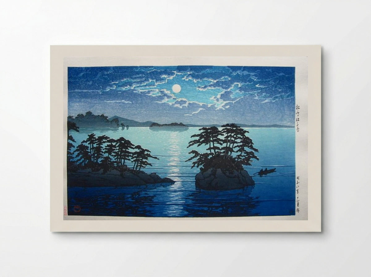 Full Moon at Fugato Island - Hasui Kawase - Poster