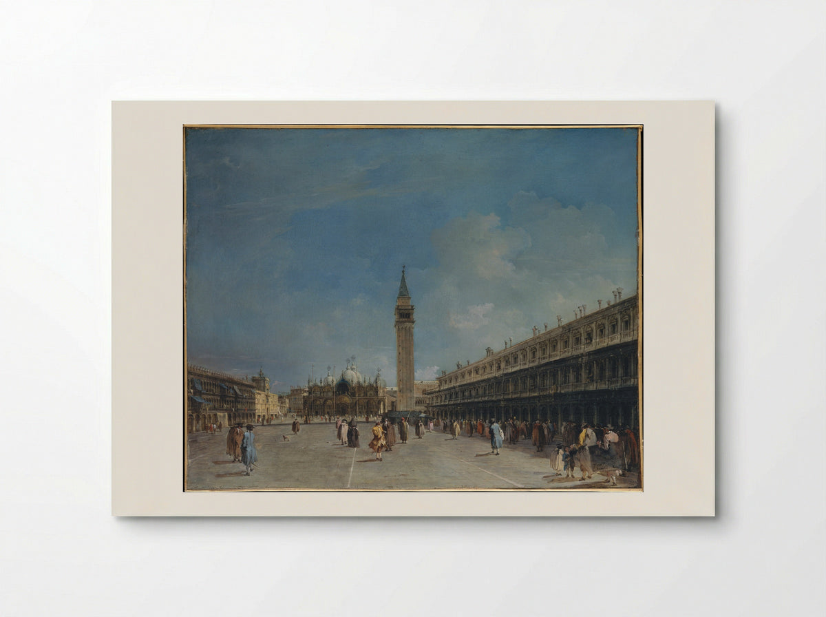 Piazza San Marco - Francesco Guardi - Poster