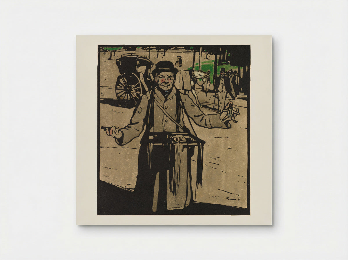 London Types: Hawker - William Nicholson - Poster