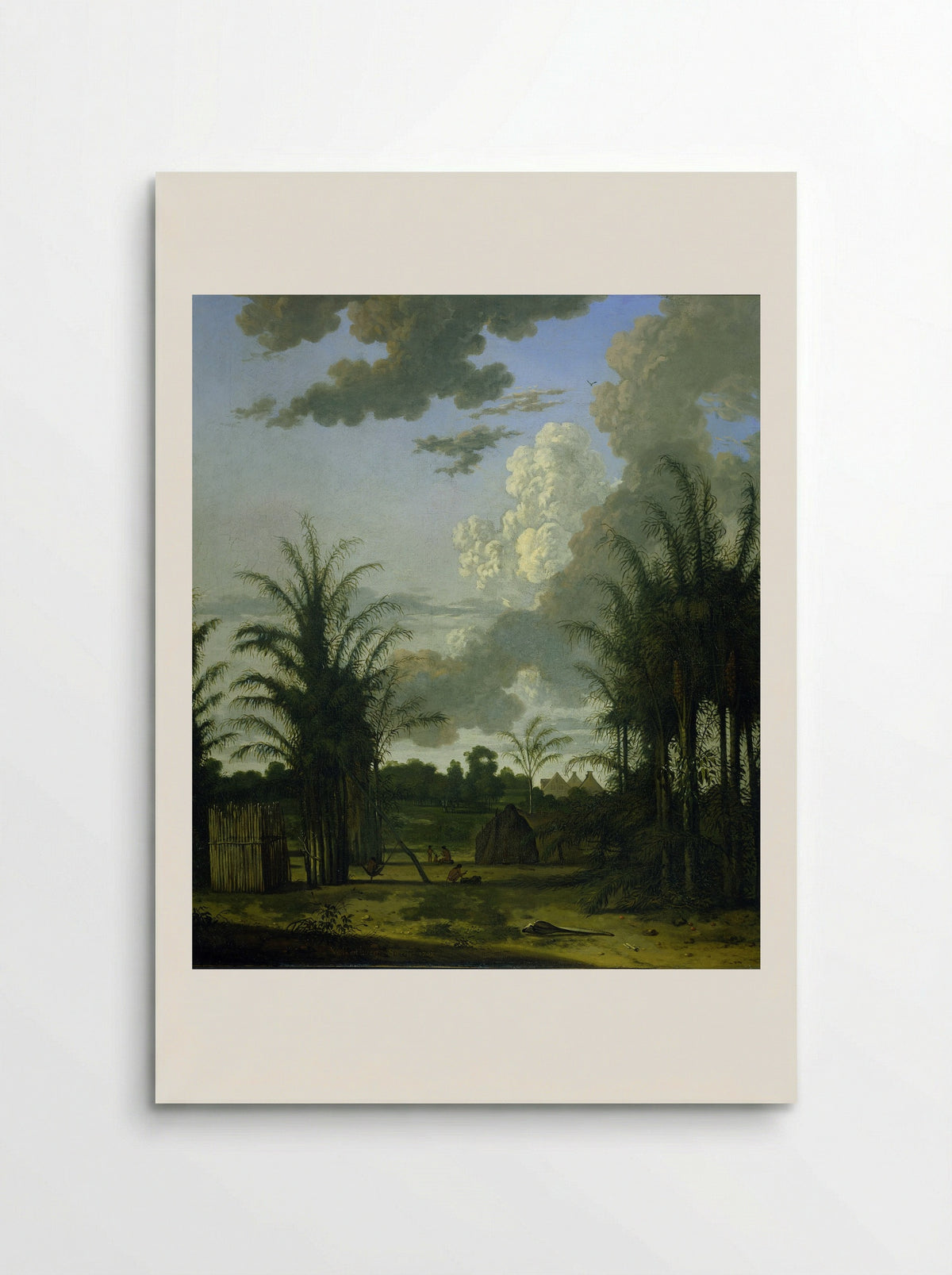 Plantation in Surinam - Dirk Valkenburg - Poster