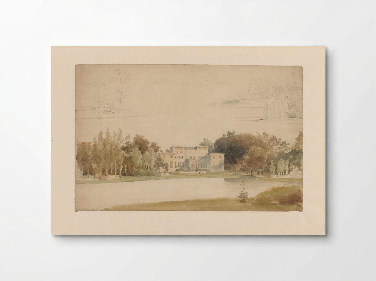 Het huis De Pauw te Wassenaar - Lodewijk Johannes Kleijn - Poster