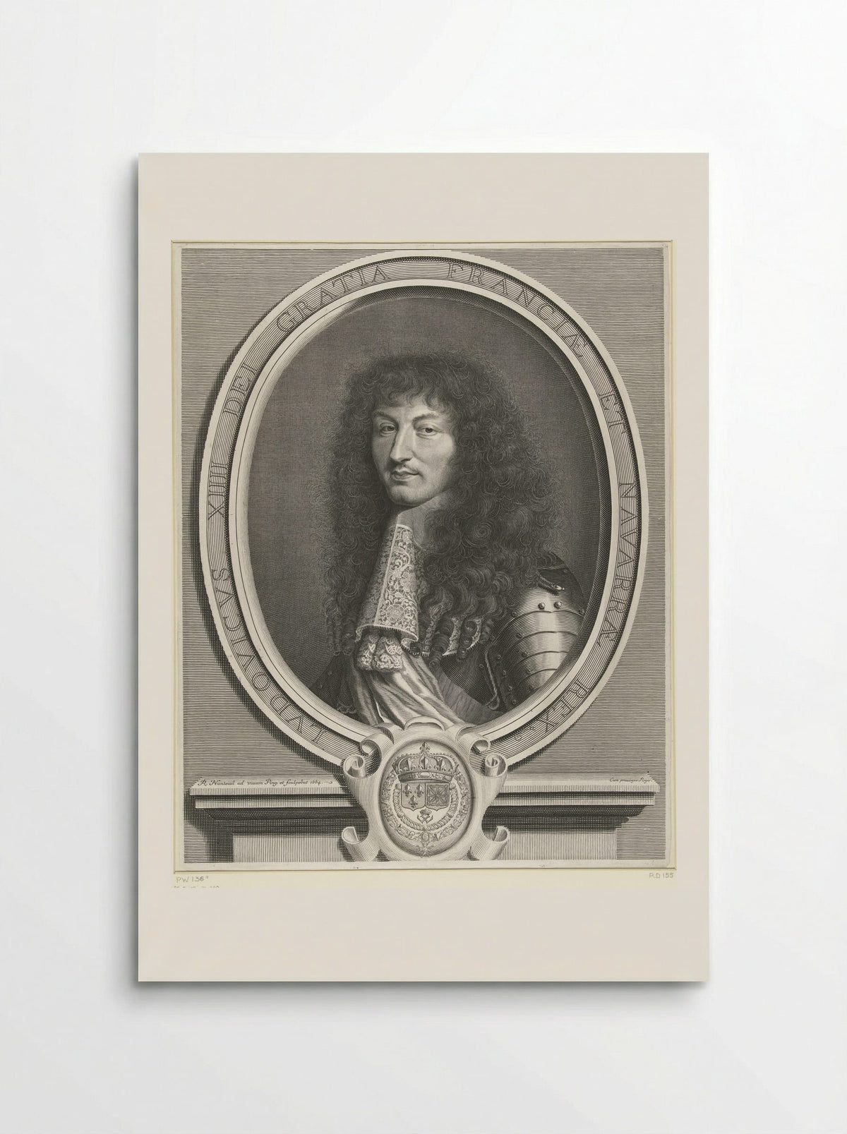 Portrait of Louis XIV - Pieter van Schuppen - Poster