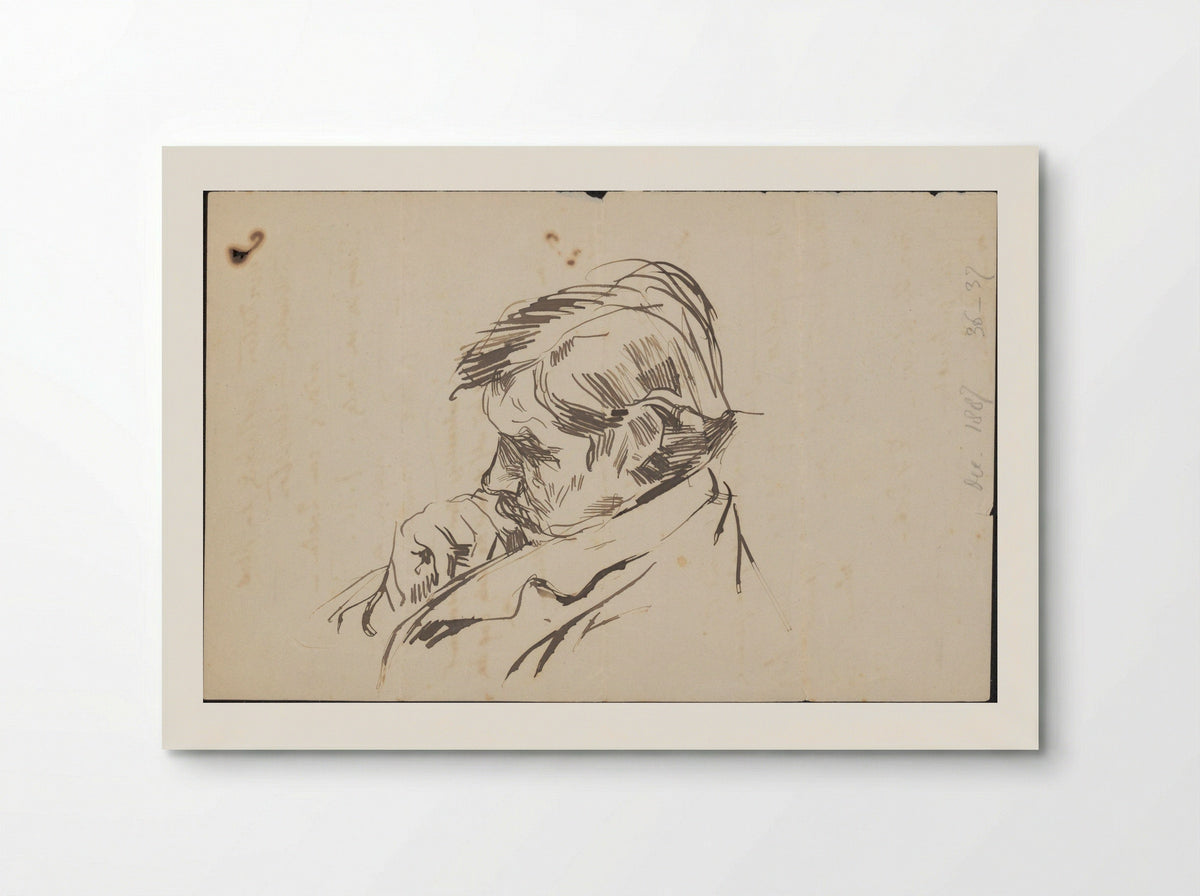 Portrait of Frederik van Eeden - Jan Veth - Poster