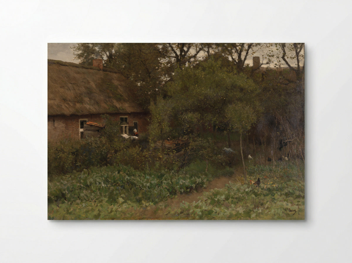 De moestuin - Anton Mauve - Poster