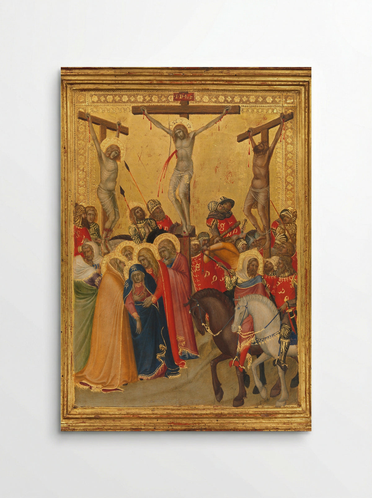 The Crucifixion - Pietro Lorenzetti - Poster