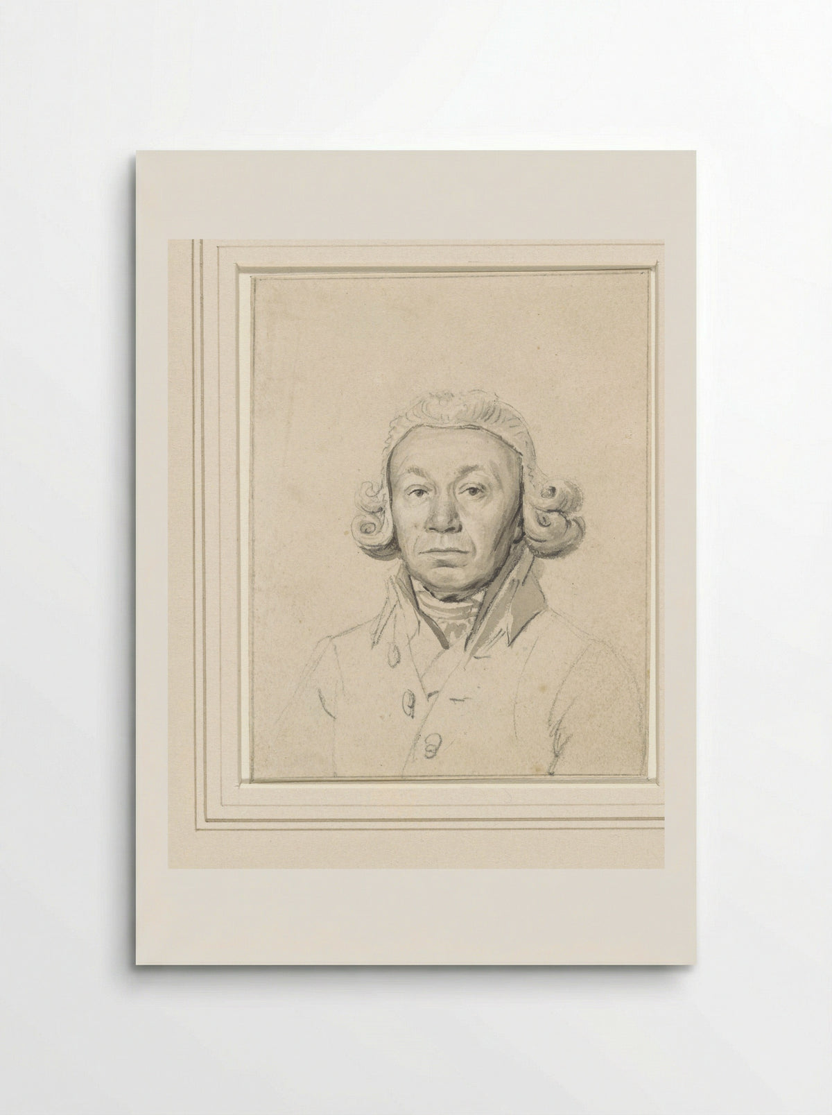 Portret van Izaak Schmidt - Jacob Ernst Marcus - Poster