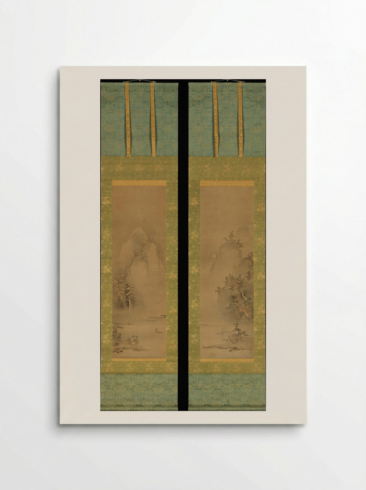 Eight Views of Xiao and Xiang - Iwasa Matabei - Poster