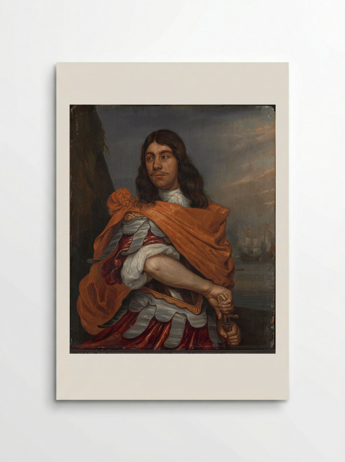 Portrait of Cornelis Tromp - Abraham Evertsz. van Westerveld - Poster