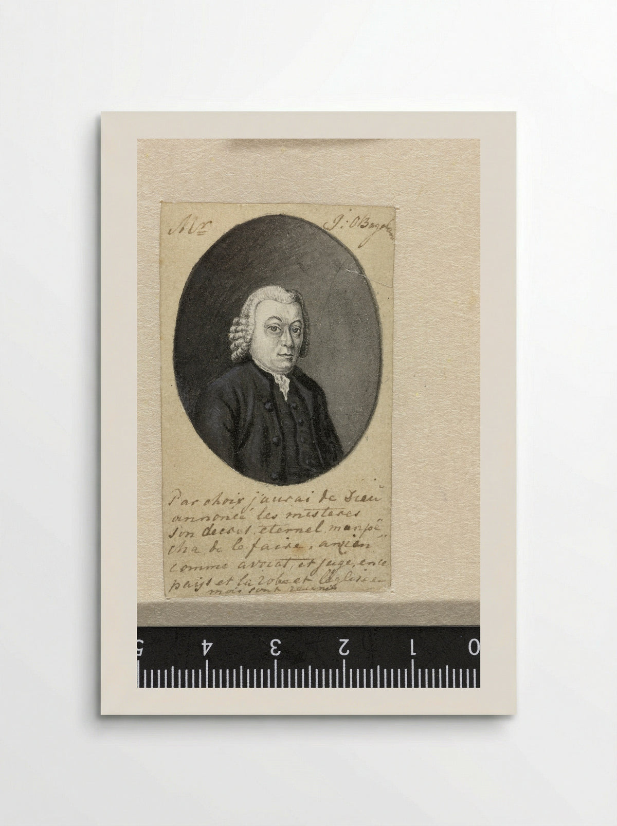 Portret van Mr. Jan Otto Bagelaar - Ernst Willem Jan Bagelaar - Poster