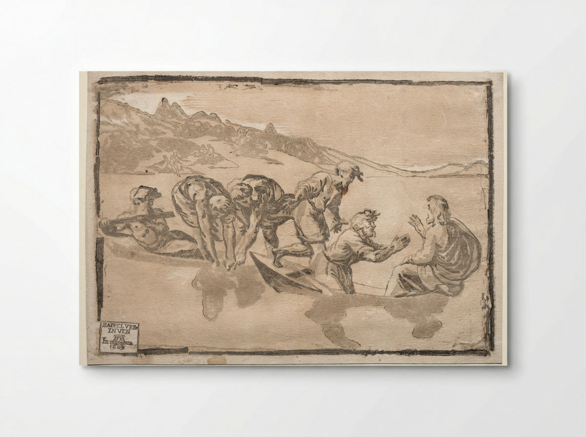 The Miraculous Draught of Fishes - Raphael - Poster