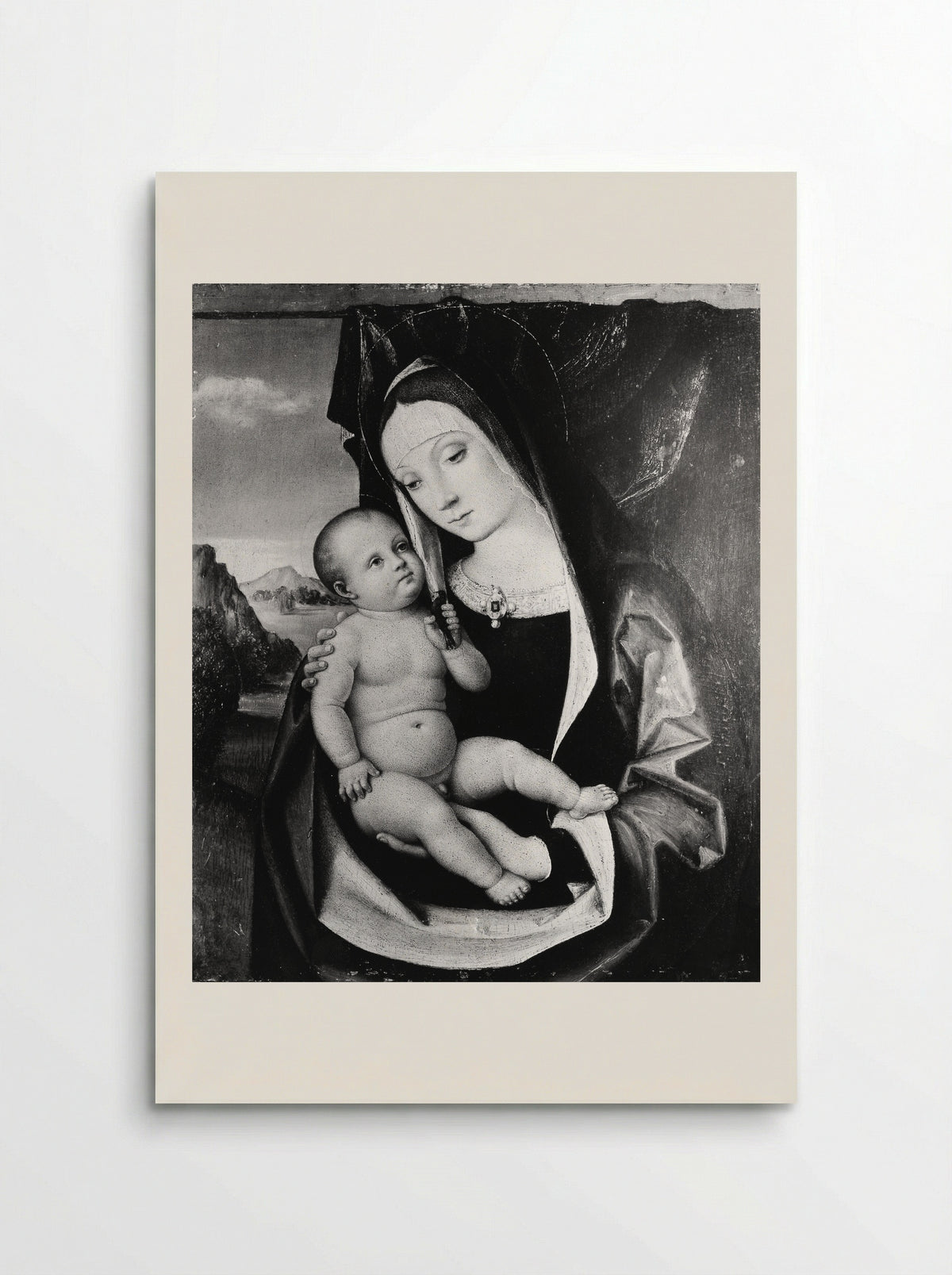 Madonna and Child - Ercole Banci - Poster