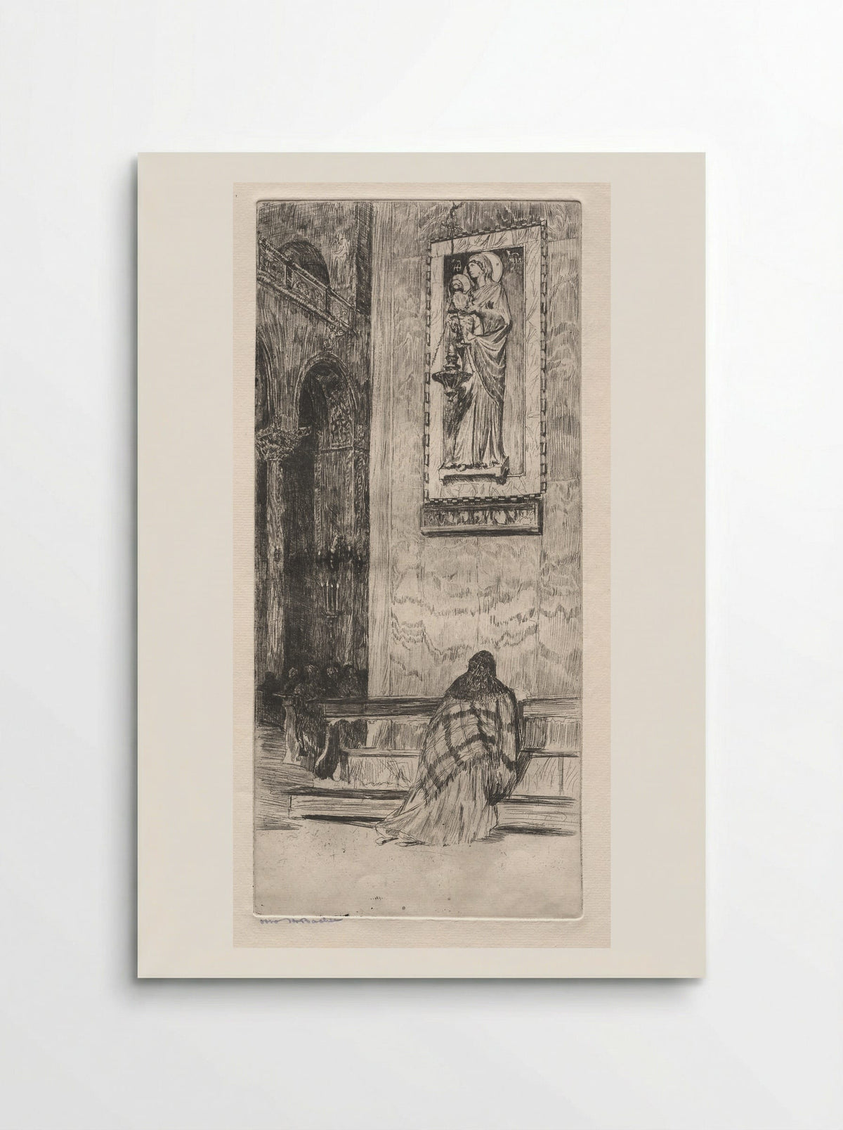 Etchings of Venice: St. Marks - Otto H. Bacher - Poster
