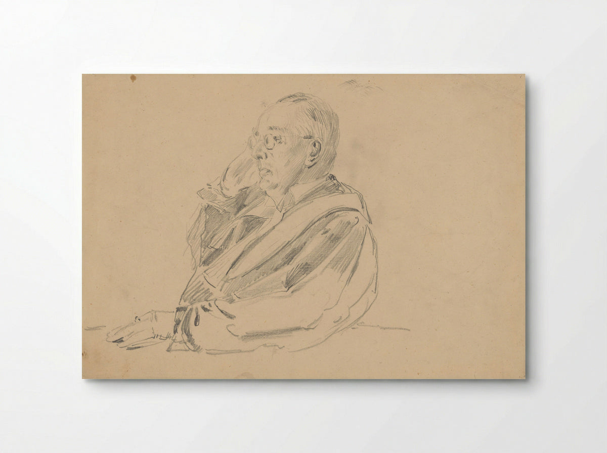Portrait of Prof. Mr. J.A. Veraart - Anton Abraham van Anrooy - Poster