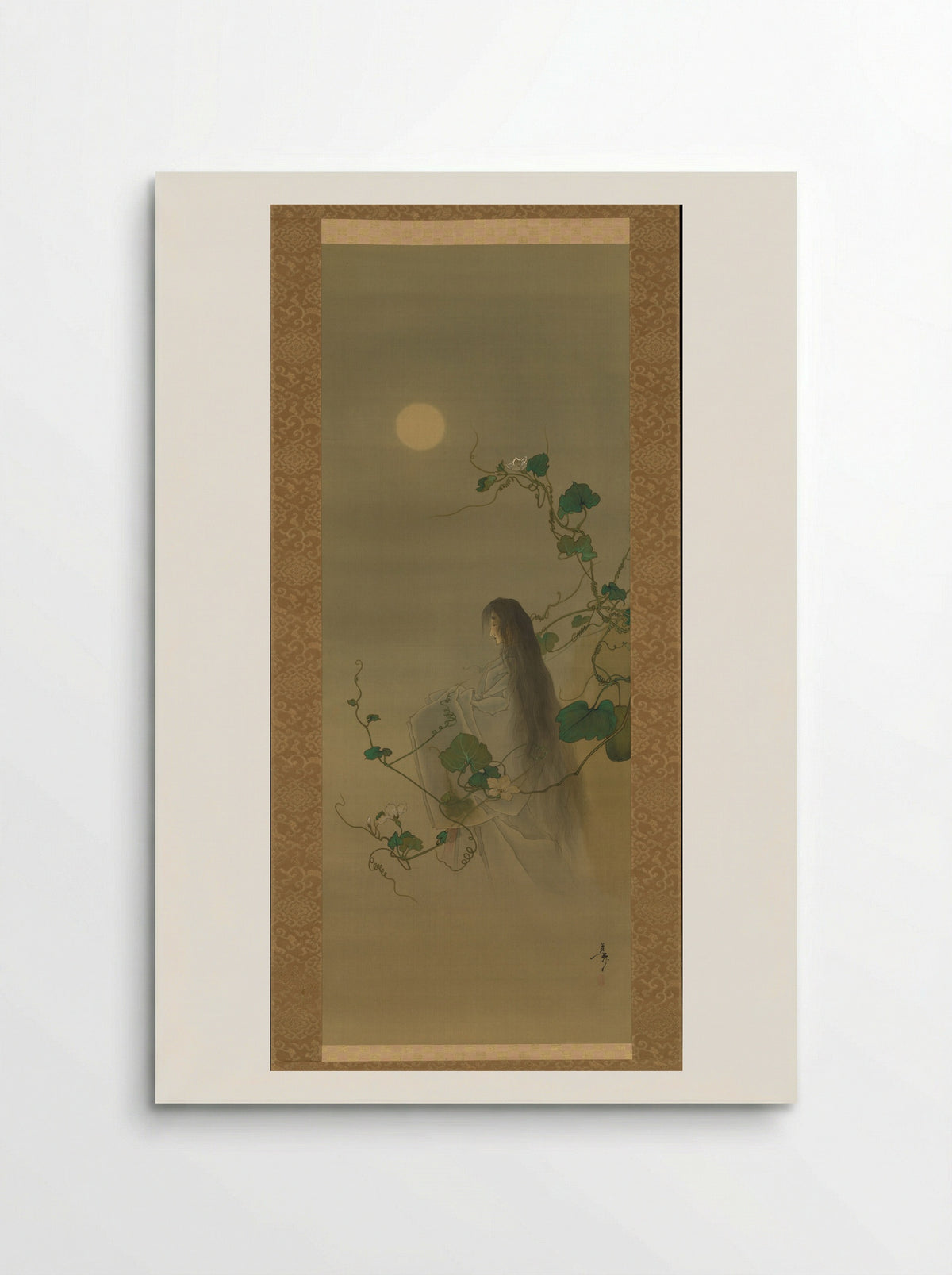 The Lady of the Evening Faces - Tsukioka Yoshitoshi - Poster