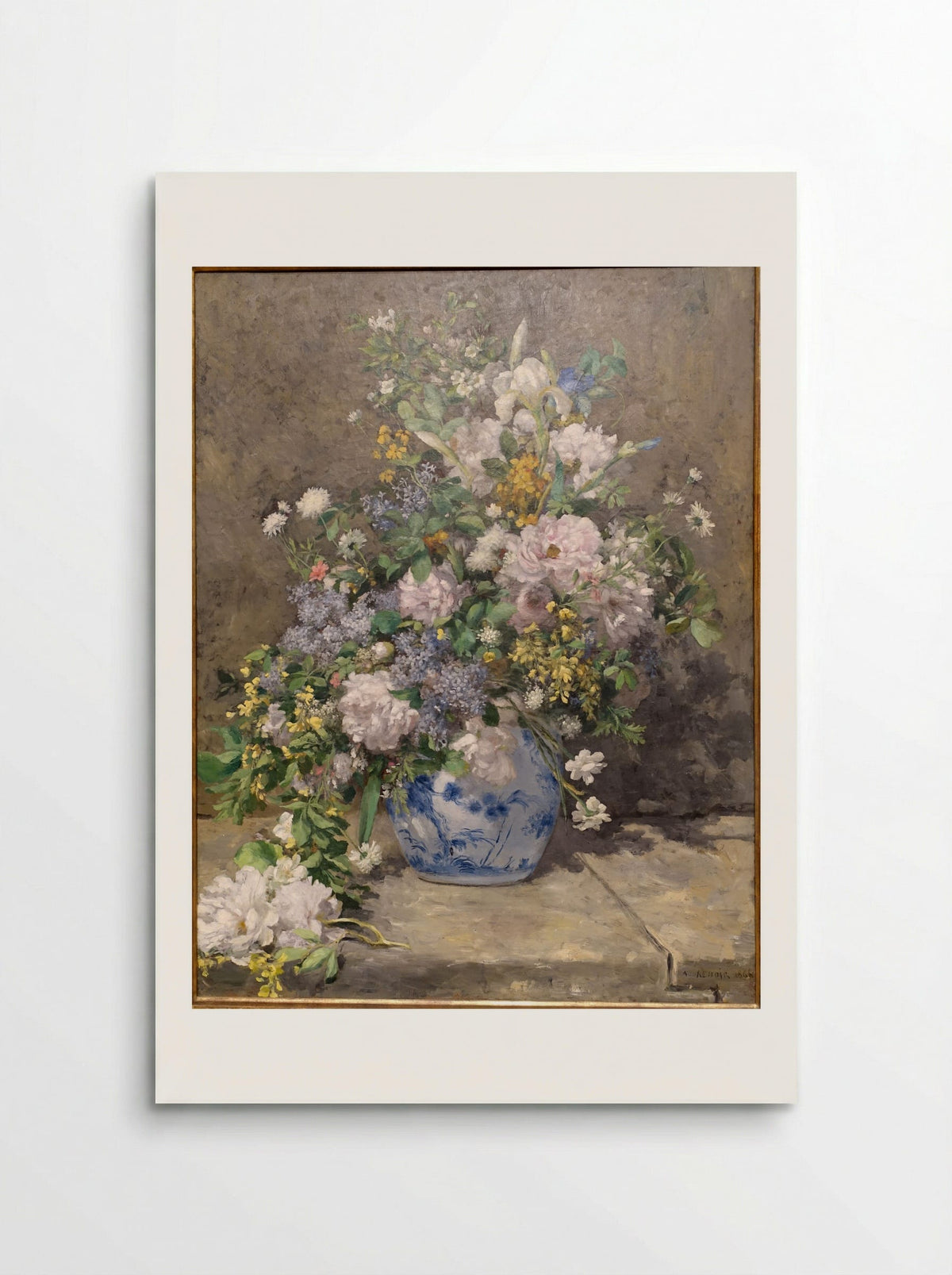 Spring Bouquet - Pierre-Auguste Renoir - Poster