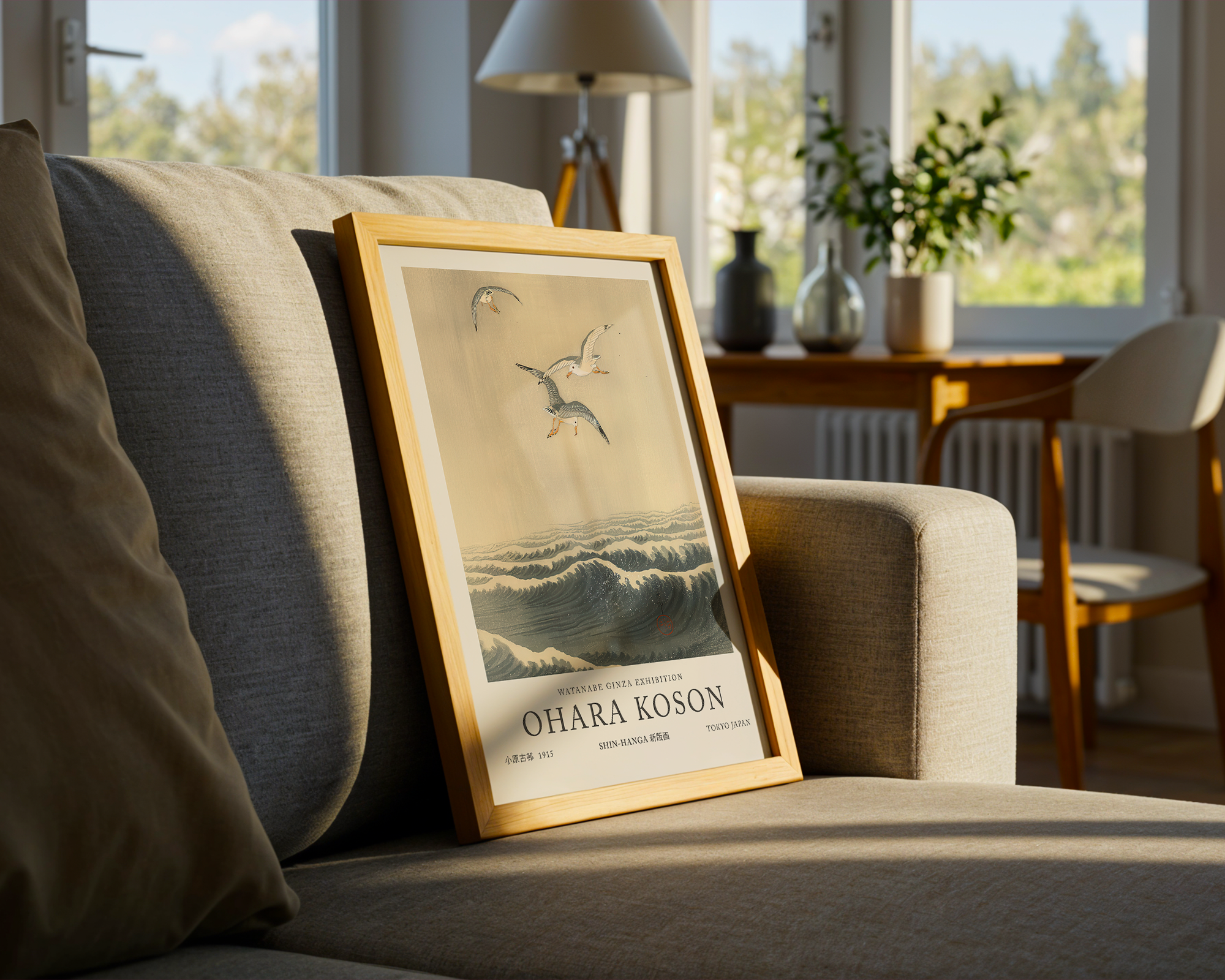 seagulls-over-the-waves-ohara-koson mockup