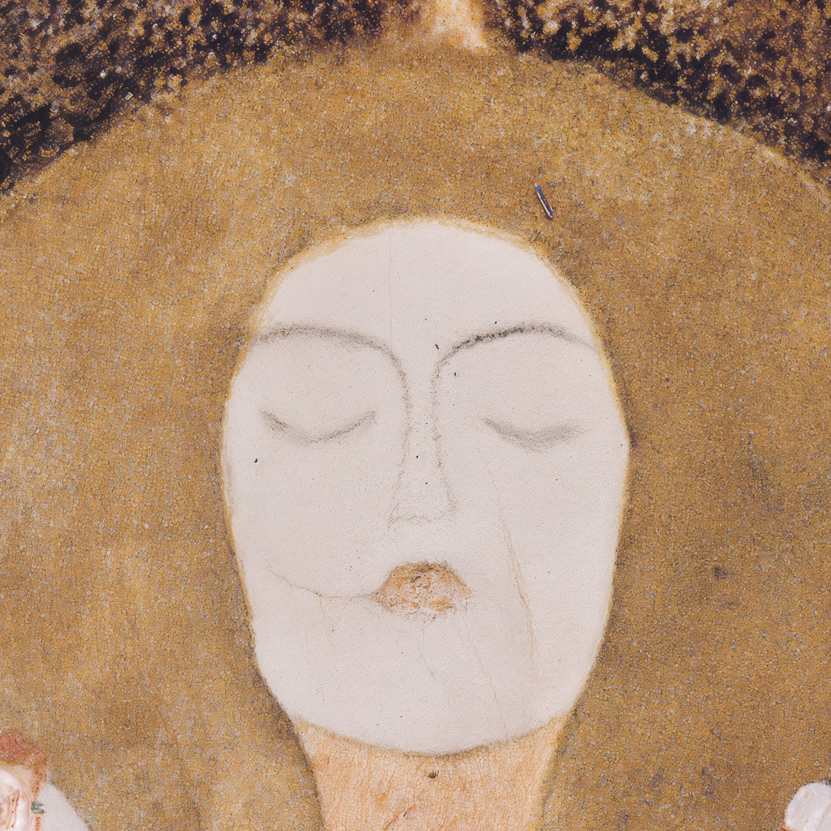 Detail from Beethoven Frieze: The Yearning for Happiness of Mankind - Gustav Klimt - Artwork detail
