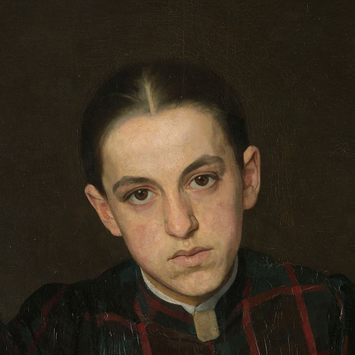 Portrait of Cornelia, Clara and Johanna Veth - Jan Veth - Artwork detail