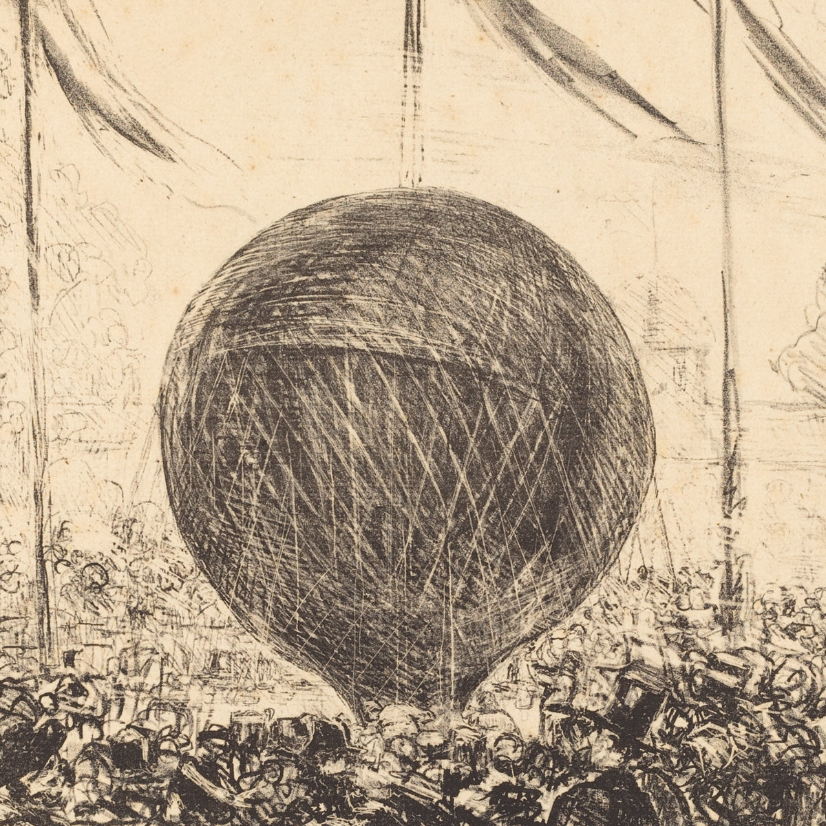 The Balloon - Edouard Manet - Artwork detail
