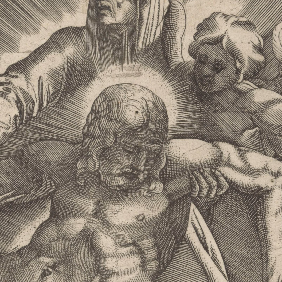 Pieta - Giulio Sanuto - Artwork detail