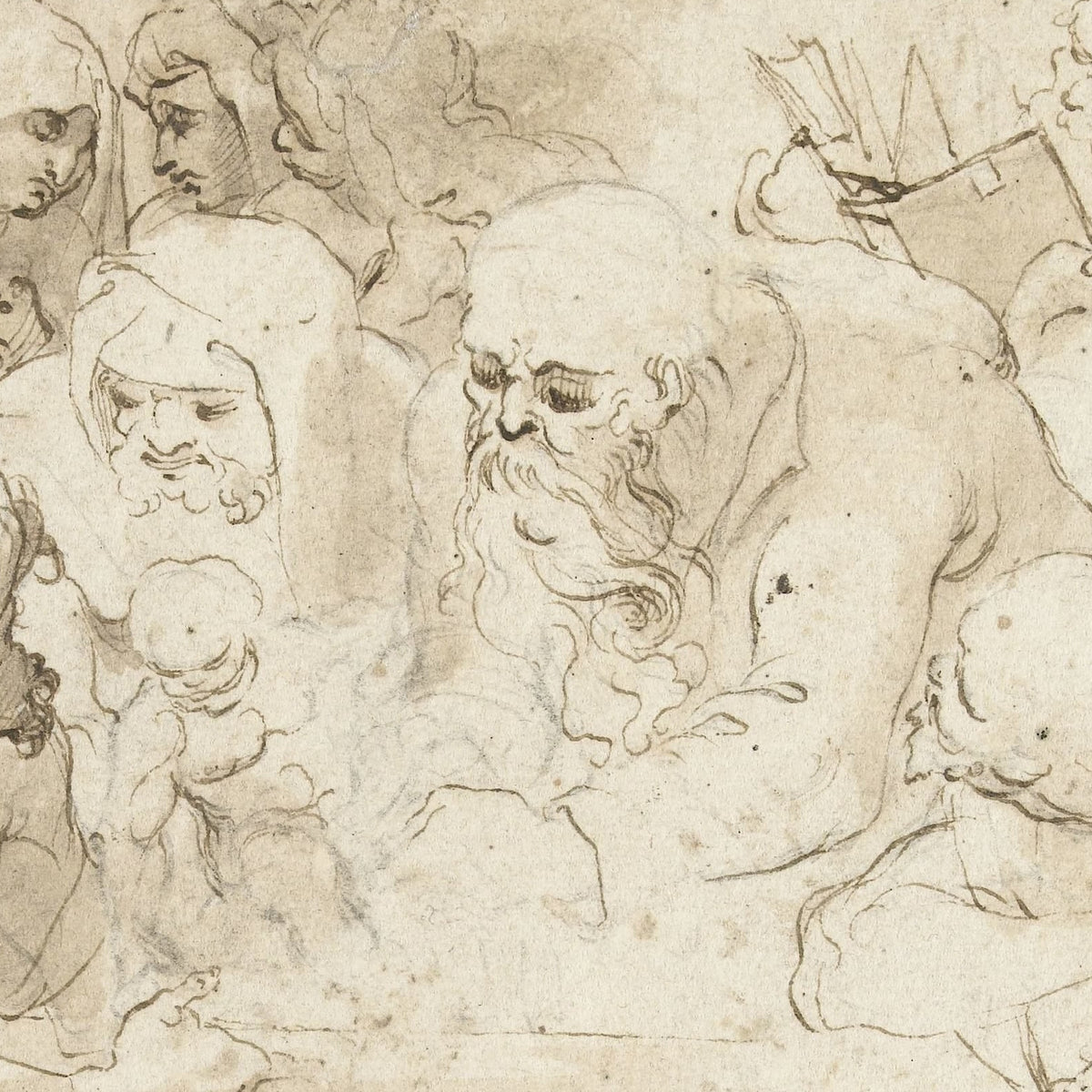 The Circumcision - Giovanni Francesco Bezzi - Artwork detail