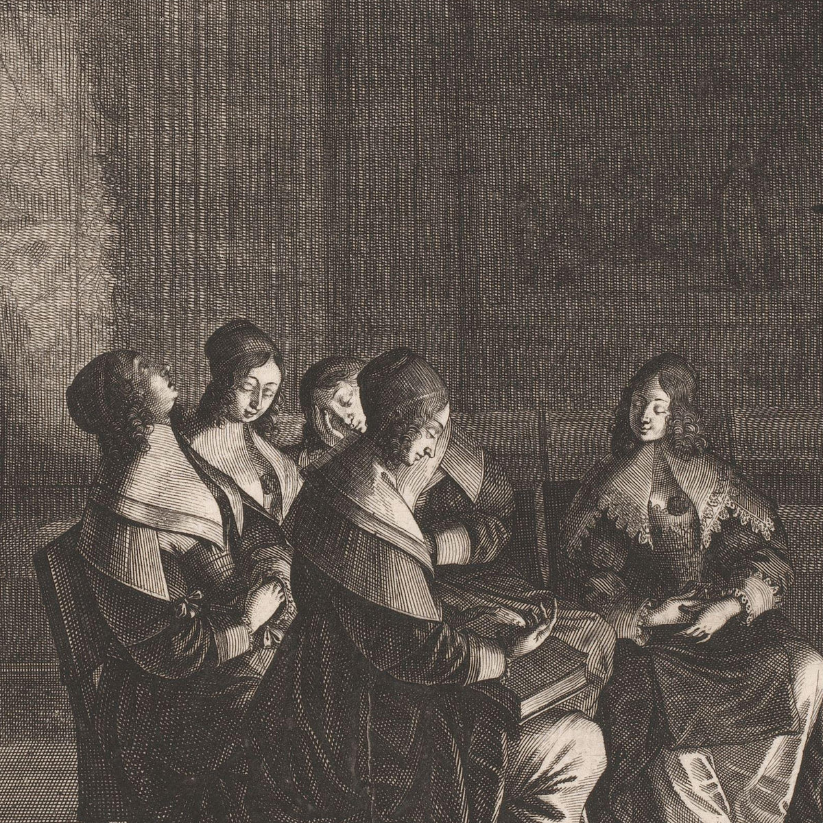 Les Vierges Sages - Abraham Bosse - Artwork detail