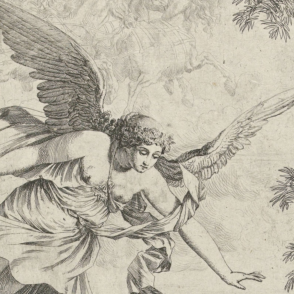 Aurora and Cephalus - Nicolaes van Helt Stockade - Artwork detail