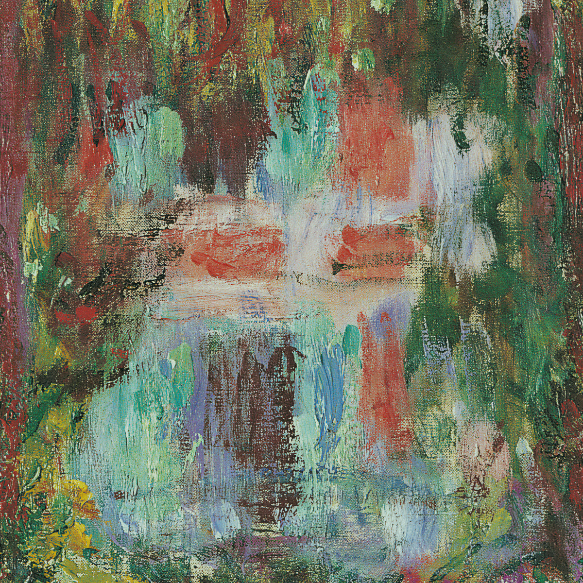 The Artist's Garden at Giverny - Claude Monet - Artwork detail