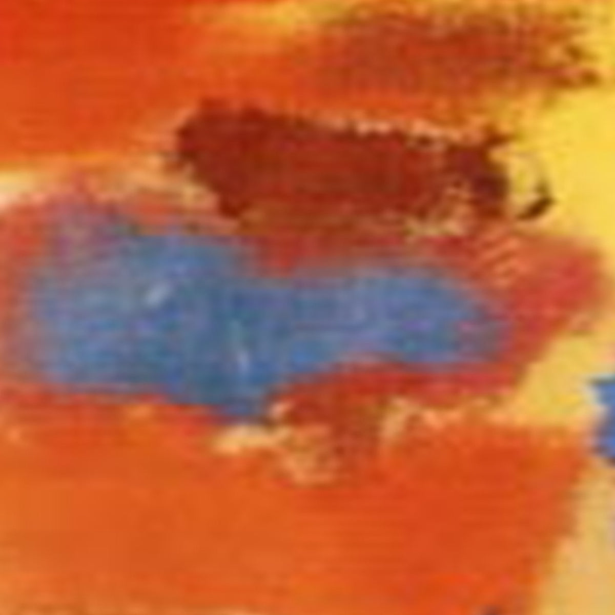 Untitled (Composition with Brown, Orange, and Blue) - Mark Rothko - Artwork detail