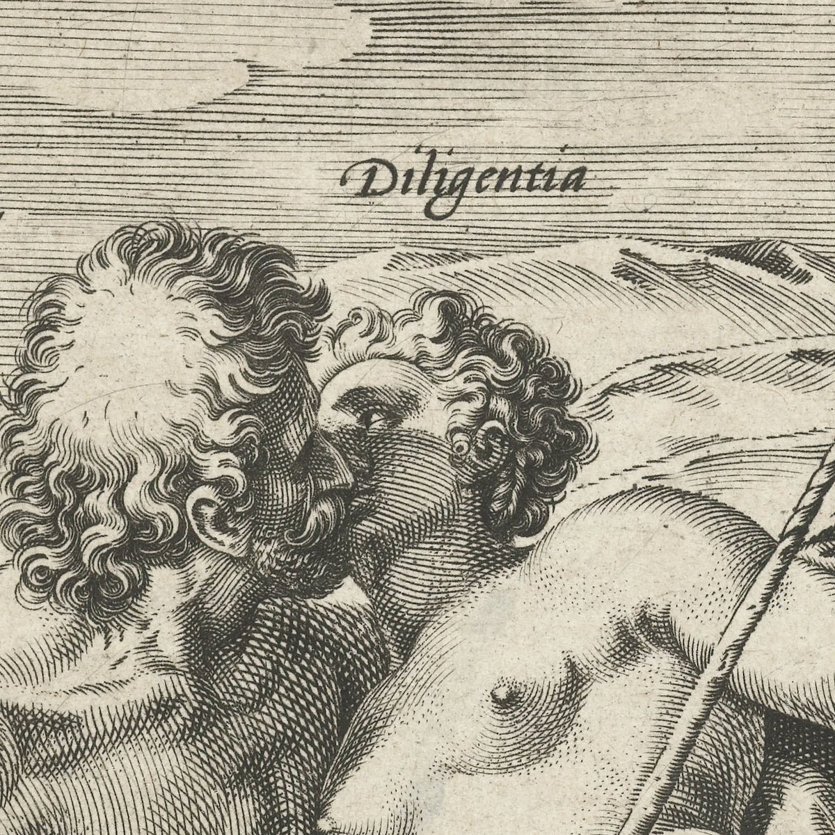 Arbeid en Vlijt (Labor and Diligence) - Hendrick Goltzius - Artwork detail