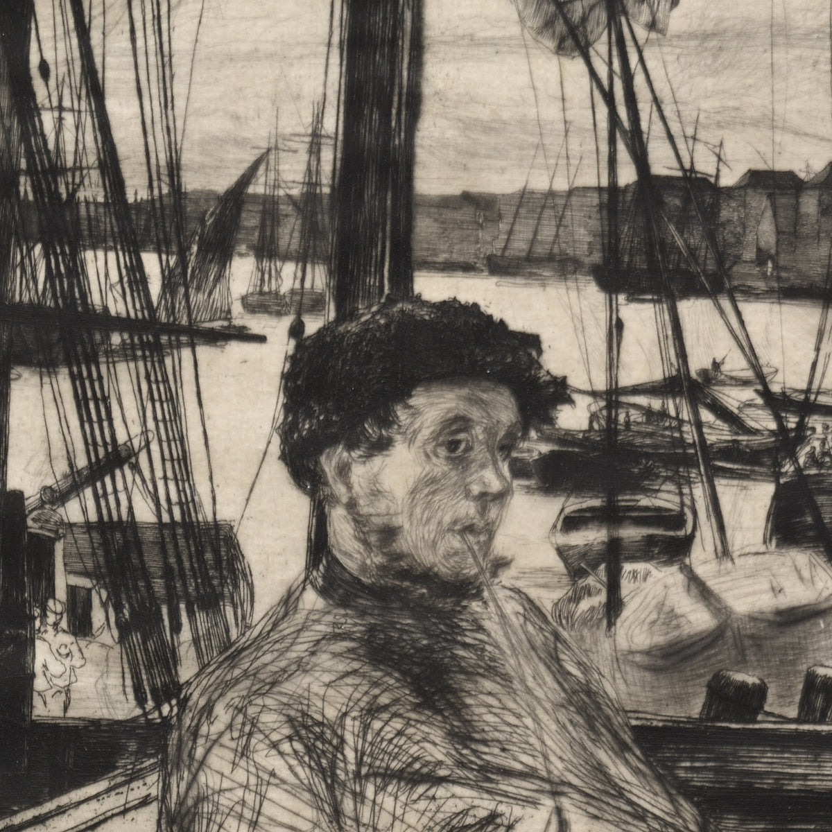 Rotherhithe - James McNeill Whistler - Artwork detail